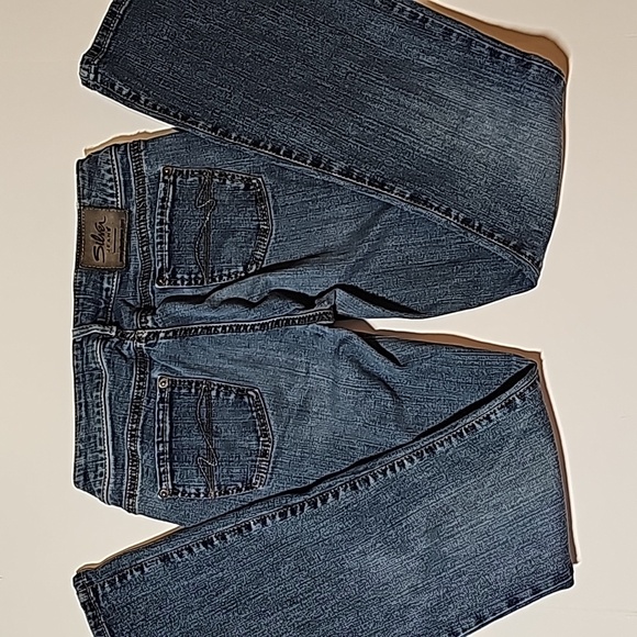 Silver Jeans Matrix Denim Pant Flare Low-Rise Medium Wash Stretch Canada Blue 29 - Picture 4 of 14